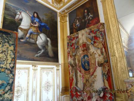 Старинные гобелены в Версале Старинные гобелены в Версале