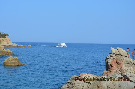 Виды на морские просторы в Ллорет де Мар Виды на морские просторы в Ллорет де Мар