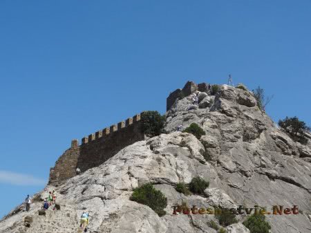 Самая высшая точка на территории Генуэской крепости Судака Самая высшая точка на территории Генуэской крепости Судака