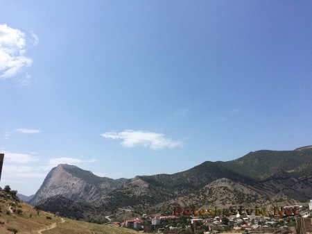 Горы вокруг города курорта Судак Горы вокруг города курорта Судак