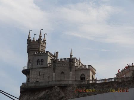 Рыцарский Замок Ласточкино гнездо в Крыму Рыцарский Замок Ласточкино гнездо в Крыму