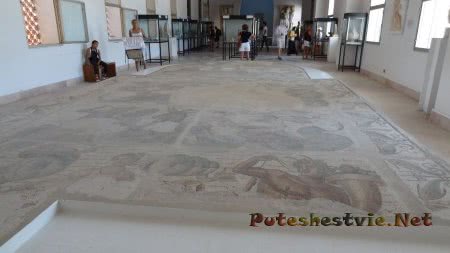 Остатки древней мозаики Карфагена Остатки древней мозаики Карфагена