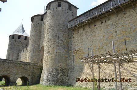 Французский город-крепость Каркассон