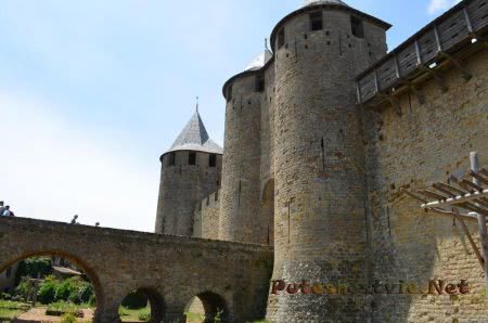 Французский город-крепость Каркассон