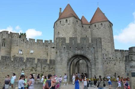 Французский город-крепость Каркассон