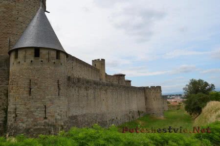 Французский город-крепость Каркассон