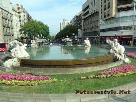 Главная пешеходная улица Таррагоны Главная пешеходная улица Таррагоны