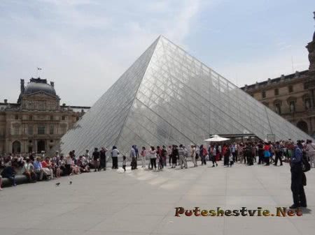 Знаменитый музей Лувр во Франции