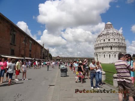 Итальянский городок Пиза Итальянский городок Пиза