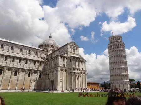 Итальянский городок Пиза Итальянский городок Пиза