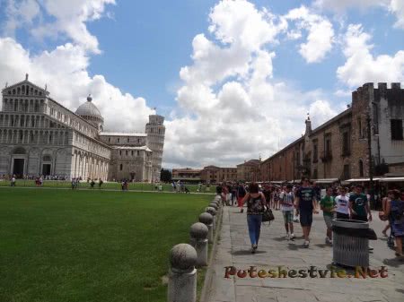 Итальянский городок Пиза Итальянский городок Пиза