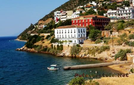 Греческий остров Эвбея