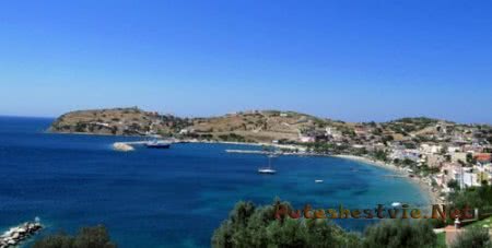 Греческий остров Эвбея