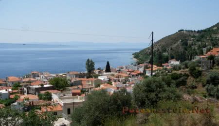 Греческий остров Эвбея