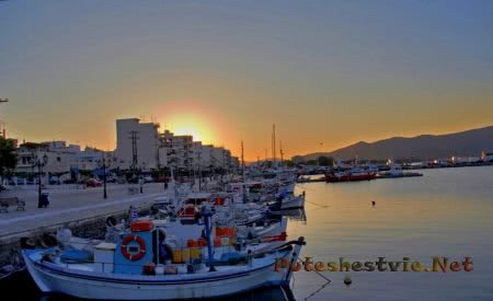 Греческий остров Эвбея