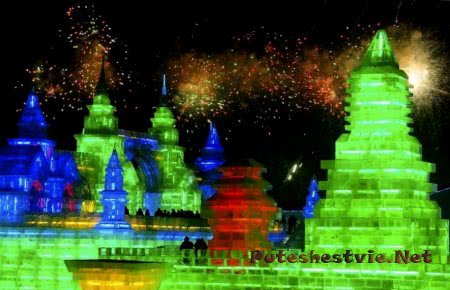 фестиваль льда и снега в китае