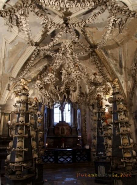 Церковь Костница в Чехии