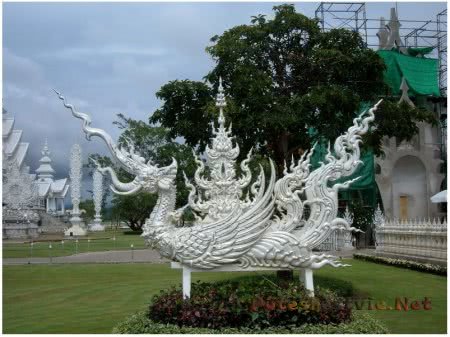 Белый храм в Таиланде