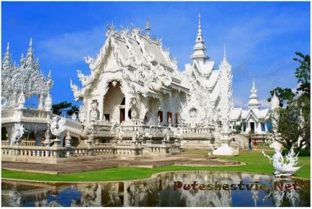 Белый храм в Таиланде