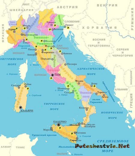 Лучшие курорты Италии Лучшие курорты Италии