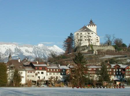 Красивые замки Швейцарии Красивые замки Швейцарии