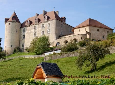 Красивые замки Швейцарии Красивые замки Швейцарии