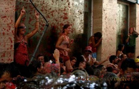 Битва томатов - фестиваль Томатина