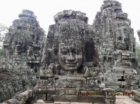 Храм Байон в Камбодже Храм Байон в Камбодже
