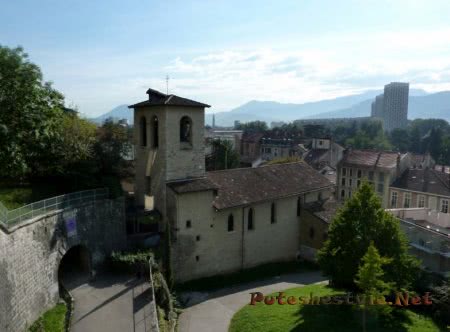 Французский город Гренобль Французский город Гренобль