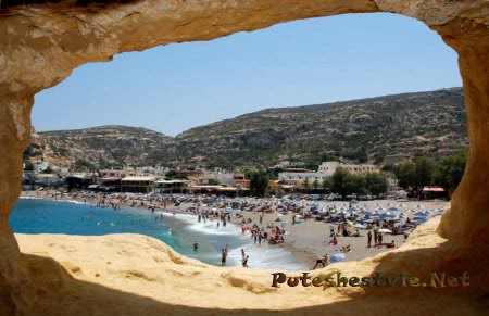 Популярные пляжи острова Крит Популярные пляжи острова Крит