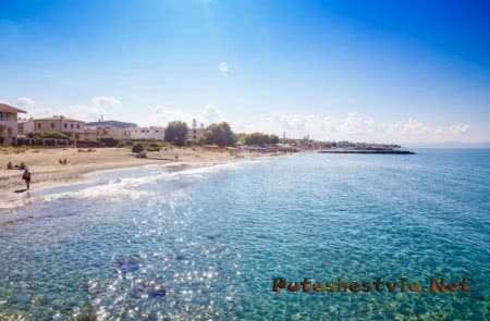 Популярные пляжи острова Крит Популярные пляжи острова Крит