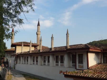 Жилые покои ханского дворца в Бахчисарае