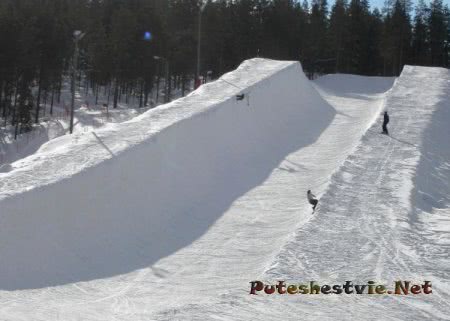 Горнолыжный курорт Рованиеми в Финляндии Горнолыжный курорт Рованиеми в Финляндии