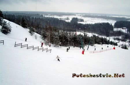 Горнолыжный курорт Савонлинна в Финляндии Горнолыжный курорт Савонлинна в Финляндии