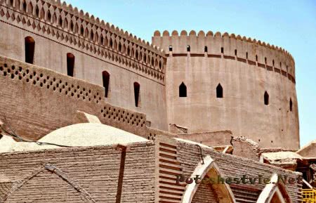 древняя Бамская крепость Ирана древняя Бамская крепость Ирана