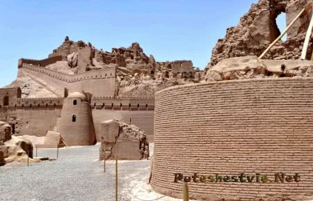 крепость в Иране Арг-е Бам крепость в Иране Арг-е Бам