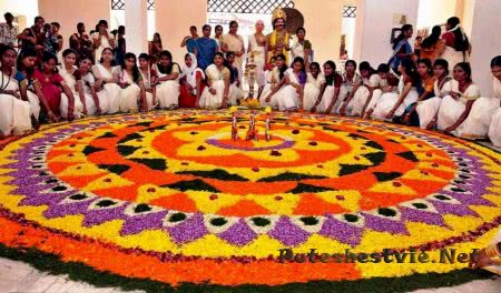 Онам праздник урожая в Индии