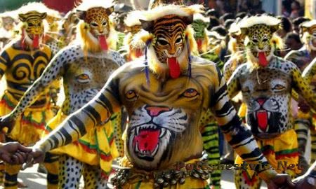 Праздник Онам в Индии