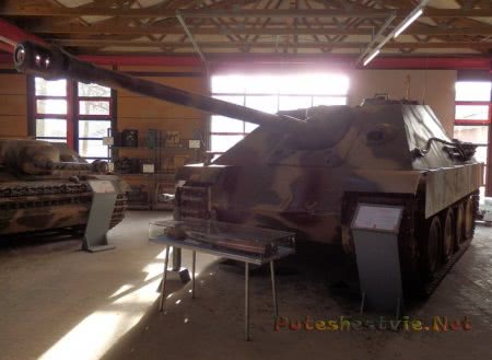 Jagdpanther в музее германии Jagdpanther в музее германии