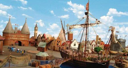 Парк приключений Hansa Park в любеке