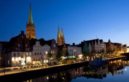 Город Любек в Германии