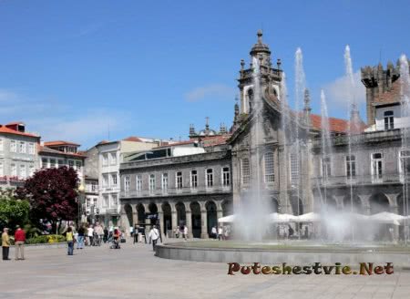 Площадь Республики города Браги