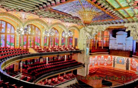 Дворец каталонской музыки в Барселоне