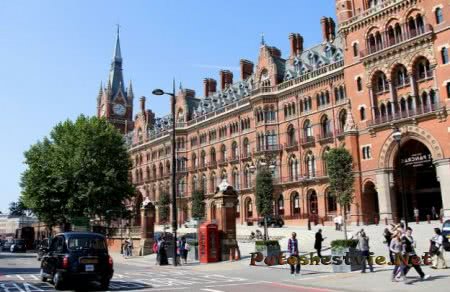 Вокзал Сент-Панкрас Англия Вокзал Сент-Панкрас Англия