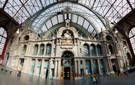 Вокзал Антверпен-Центральный Бельгия Вокзал Антверпен-Центральный Бельгия