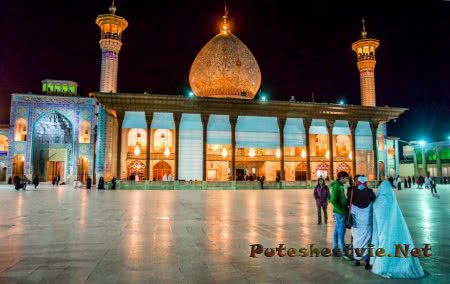 Зеркальная мечеть в городе Шираз