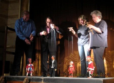 Кукольный театр Спейбла и Гурвинека в городе Прага