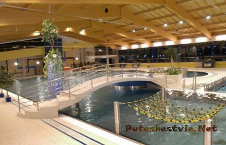 Аквадром в городе Мост