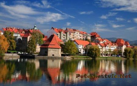 Город Марибор в Словении