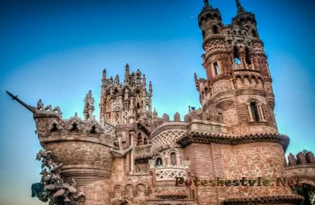 Замок Коломарес в городе Бенальмадена Замок Коломарес в городе Бенальмадена